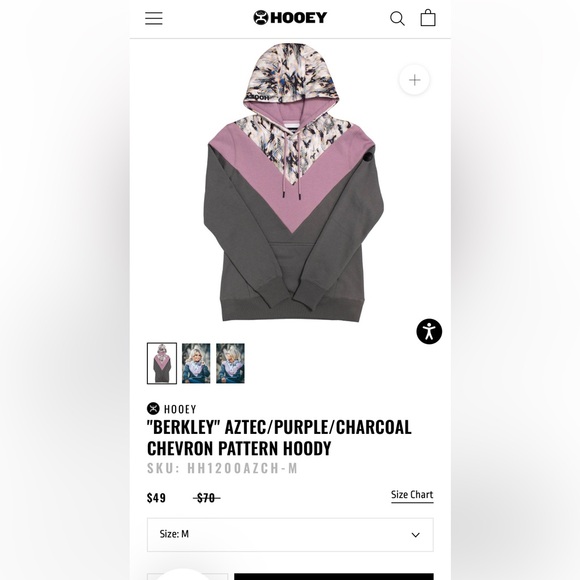 HOOEY Berkley Women’s Hoodie - Picture 7 of 7